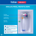 Immagine 2 - Testine Spazzolino Elettrico CliniCaps Kit 4-in-1 Oral-B AngleAct CoreClean PinPoint e SoftSense - Confezione da 4 Testine