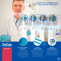 Immagine 6 - Testine Spazzolino Elettrico CliniCaps Kit 4-in-1 Oral-B AngleAct CoreClean PinPoint e SoftSense - Confezione da 4 Testine