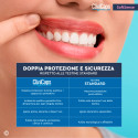 Immagine 5 - Testine Spazzolino Elettrico CliniCaps SoftSense Setole Morbide Compatibili Oral-B Colore Nero - Confezione da 4 Testine