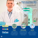Immagine 6 - CliniCaps KidSense Testine Spazzolino Elettrico Setole Morbide per Bambini Compatibili Oral-B - Confezione da 4 Testine