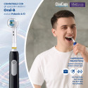 Immagine 3 - CliniCaps VividSmile Testine Spazzolino Elettrico Azione Smacchiante e Lucidante Compatibili Oral-B - Confezione da 4 Testine