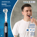 Immagine 3 - CliniCaps FlossCare Testine Spazzolino Elettrico per Ampi Spazi Interdentali Compatibili Oral-B - Confezione da 4 Testine