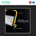 Immagine 8 - V-Tac VT-44049 Faro LED da Cantiere 50W Chip CREE IP65 Colore Nero - SKU 242186  / 242196