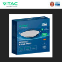Immagine 11 - V-Tac VT-61006CCT Mini Pannello LED SMD Rotondo 6W Chip CREE Changing Color CCT a Incasso - SKU 78586