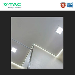 V-Tac VT-61006CCT Mini Pannello LED SMD Quadrato 6W CREE CCT