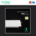 Immagine 9 - V-Tac VT-61006CCT Mini Pannello LED SMD Quadrato 6W Chip CREE Changing Color CCT a Incasso - SKU 104806