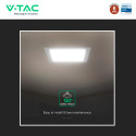 Immagine 10 - V-Tac VT-61006CCT Mini Pannello LED SMD Quadrato 6W Chip CREE Changing Color CCT a Incasso - SKU 104806