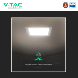 V-Tac VT-61006CCT Mini Pannello LED SMD Quadrato 6W CREE CCT