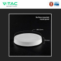 Immagine 6 - V-Tac VT-60006CCT Mini Pannello LED SMD Rotondo 6W Chip CREE Changing Color CCT a Superficie - SKU 78706