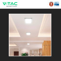 Immagine 4 - V-Tac VT-60006CCT Mini Pannello LED SMD Quadrato 6W Chip CREE Changing Color CCT a Superficie - SKU 104926