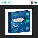 Immagine 11 - V-Tac VT-61012CCT Mini Pannello LED SMD Rotondo 12W Chip CREE Changing Color CCT a Incasso - SKU 78616