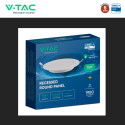 Immagine 11 - V-Tac VT-61018CCT Mini Pannello LED SMD Rotondo 18W Chip CREE Changing Color CCT a Incasso - SKU 78646