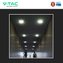Immagine 5 - V-Tac VT-60018CCT Mini Pannello LED SMD Quadrato 18W Chip CREE Changing Color CCT 3in1 a Superficie - SKU 104986