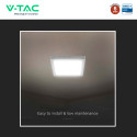 Immagine 7 - V-Tac VT-60018CCT Mini Pannello LED SMD Quadrato 18W Chip CREE Changing Color CCT 3in1 a Superficie - SKU 104986
