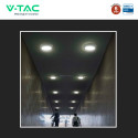 Immagine 5 - V-Tac VT-60024CCT Mini Pannello LED SMD Rotondo 24W Chip CREE Changing Color CCT 3in1 a Superficie - SKU 78796