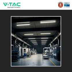V-Tac Plafoniera Tubo LED Linkabile 18W 60cm SMD CREE IP65