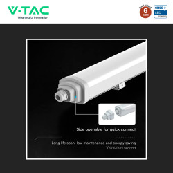 V-Tac Plafoniera Tubo LED Linkabile 48W 150cm SMD CREE IP65