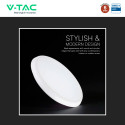 Immagine 11 - V-Tac VT-8179 Plafoniera LED Rotonda 40W SMD Chip CREE Sensore Microonde e Crepuscolare CCT 5in1 IP65 Colore Bianco - SKU 24360