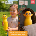 Immagine 6 - Borraccia Termica per Bambini Acciaio Inox 18/8 CapsHero Senza BPA 520ml Antiodore Caldo 12h Freddo 24h Fantasia Ape Bee Bea