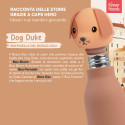 Immagine 4 - Borraccia Termica per Bambini Acciaio Inox 18/8 CapsHero Senza BPA 520ml Antiodore Caldo 12h Freddo 24h Fantasia Cane Dog Duke