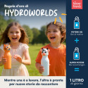 Immagine 5 - Borraccia Termica per Bambini Acciaio Inox 18/8 CapsHero Senza BPA 520ml Antiodore Caldo 12h Freddo 24h Fantasia Mucca Cow Cora