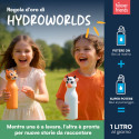 Immagine 5 - Borraccia Termica per Bambini Acciaio Inox 18/8 CapsHero Senza BPA 520ml Caldo 12h Freddo 24h Fantasia Coccodrillo Dino Dex
