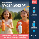 Immagine 5 - Borraccia Termica per Bambini Acciaio Inox 18/8 CapsHero Senza BPA 520ml Antiodore Caldo 12h Freddo 24h Fantasia Flamingo Fia