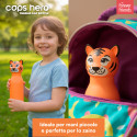 Immagine 6 - Borraccia Termica per Bambini Acciaio Inox 18/8 CapsHero Senza BPA 520ml Antiodore Caldo 12h Freddo 24h Fantasia Tigre Tiger Teo