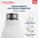 Immagine 3 - Borraccia Termica per Bambini Acciaio Inox 18/8 CapsHero Senza BPA 520ml Caldo 12h Freddo 24h Fantasia Unicorno Unicorn Una