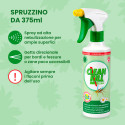 Immagine 3 - Clean Kill Insetticida Spray Ecologico da Piretro Naturale a Base Acquosa per Esterni e Interni - Flacone da 375ml