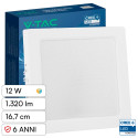 Immagine 1 - V-Tac VT-60012CCT Mini Pannello LED SMD Quadrato 12W Chip CREE Changing Color CCT 3in1 a Superficie - SKU 104956