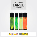 Immagine 3 - Clipper Espositore da Banco Girevole a 3 Piani con Accendini a Pietrina Grandi Fantasia Mix10 - 144 Accendini
