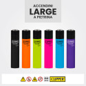 Immagine 4 - Clipper Espositore da Banco Girevole a 3 Piani con Accendini a Pietrina Grandi Fantasia Mix10 - 144 Accendini