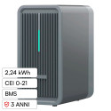 Immagine 1 - Marstek Batteria BMS LiFePO4 44,8V 50Ah 2,24kWh IP65 da Balcone Garanzia 3 Anni per Inverter Fotovoltaico CEI 0-21 - mod. BS2500