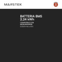 Immagine 5 - Marstek Batteria BMS LiFePO4 44,8V 50Ah 2,24kWh IP65 da Balcone Garanzia 3 Anni per Inverter Fotovoltaico CEI 0-21 - mod. BS2500