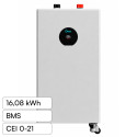 Immagine 1 - V-Tac Deye Batteria BMS LiFePO4 51,2V 314Ah 16,08kWh CEI 0-21 con Display LCD e Ruote Inverter Impianto Fotovoltaico - SKU 12699