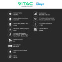 Immagine 3 - V-Tac Deye Batteria BMS LiFePO4 51,2V 314Ah 16,08kWh CEI 0-21 con Display LCD e Ruote Inverter Impianto Fotovoltaico - SKU 12699