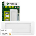 Immagine 1 - Tecnid Lampada LED per Uscita di Emergenza 4,8W SMD Anti Black Out IP65 con Funzione SE+SA - mod. ER122N