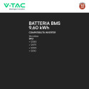 Immagine 4 - V-Tac VT-91600 Batteria BMS LiFePO4 48V 200Ah 9,6 kWh Garanzia 10 Anni Inverter Impianto Fotovoltaico CEI 0-21 - SKU 12684