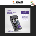 Immagine 2 - Uniross NeO2 Li-ion Charger Caricabatterie Intelligente per Batterie agli Ioni di Litio - mod. UCX767
