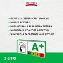 Immagine 4 - Tecnostuk Muffa K.O. Fondo Antimuffa Termoisolante Igienizzante Traspirante Bianco per Interni ed Esterni - Barattolo da 3L