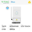 Immagine 8 - V-Tac Deye Inverter Monofase Ibrido On-Grid / Off-Grid 6kW IP65 CEI 0-21 Display LCD - SKU 12679