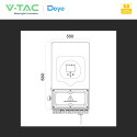 Immagine 11 - V-Tac Deye Inverter Monofase Ibrido On-Grid / Off-Grid 6kW IP65 CEI 0-21 Display LCD - SKU 12679