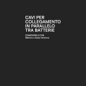 Immagine 2 - Coppia di Cavi Rosso e Nero per Collegamento di Accumulatori a Bassa Tensione di Impianti Fotovoltaici - mod. RBCCBRONR50O10L1M