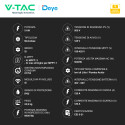 Immagine 9 - V-Tac Deye Inverter Monofase Ibrido On-Grid / Off-Grid 5kW IP65 CEI 0-21 Display LCD - SKU 12696