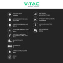 Immagine 9 - V-Tac VT-10240B Batteria BMS LiFePO4 51,2V 200Ah 10,24kWh CEI 0-21 Inverter Colore Nero - SKU 12282
