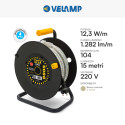 Immagine 2 - Velamp RibbON Striscia LED Avvolgibile 185W Monocolore SMD Chip 2835 Bobina da 15m - mod. ST915