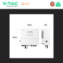 Immagine 6 - V-Tac Solis Inverter Trifase Ibrido On-Grid / Off-Grid 15kW IP66 Garanzia 10 Anni CEI 0-21 e CEI 0-16 Fotovoltaico - SKU 12226