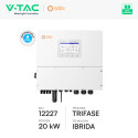 Immagine 8 - V-Tac Solis Inverter Trifase Ibrido On-Grid / Off-Grid 20kW IP66 CEI 0-21 e CEI 0-16 Fotovoltaico - SKU 12227