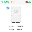 Immagine 2 - V-Tac Solis Inverter Trifase Ibrido On-Grid / Off-Grid 50kW IP66 per Impianto Fotovoltaico - SKU 12294